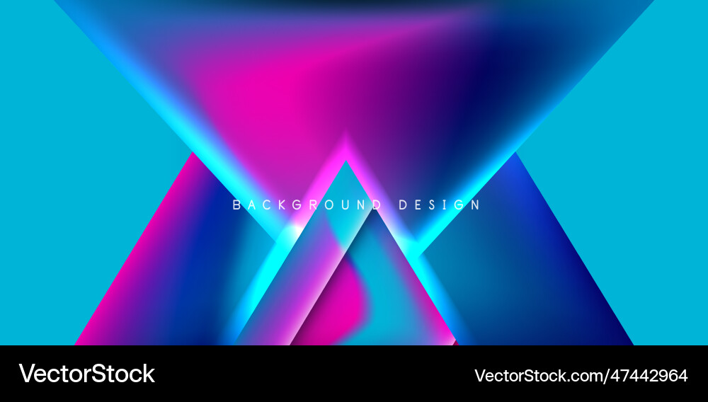 Abstract background with overlapping triangles Abstract background with overlapping triangles Vector Image