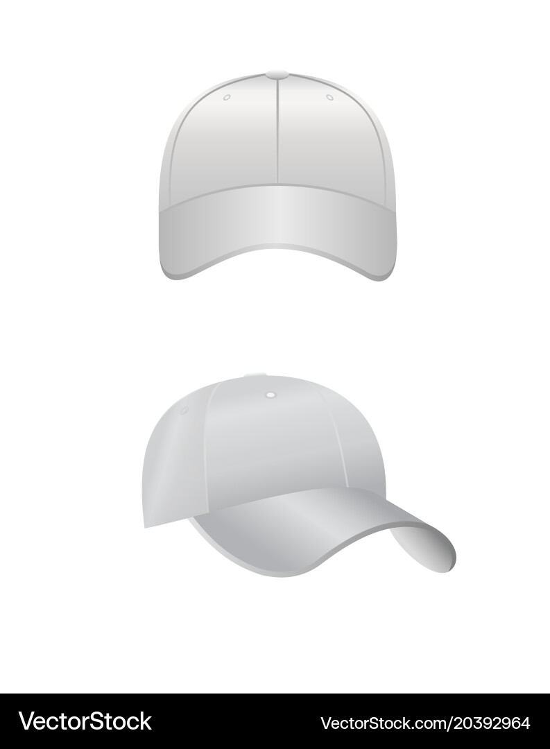 Back front and side view vector image