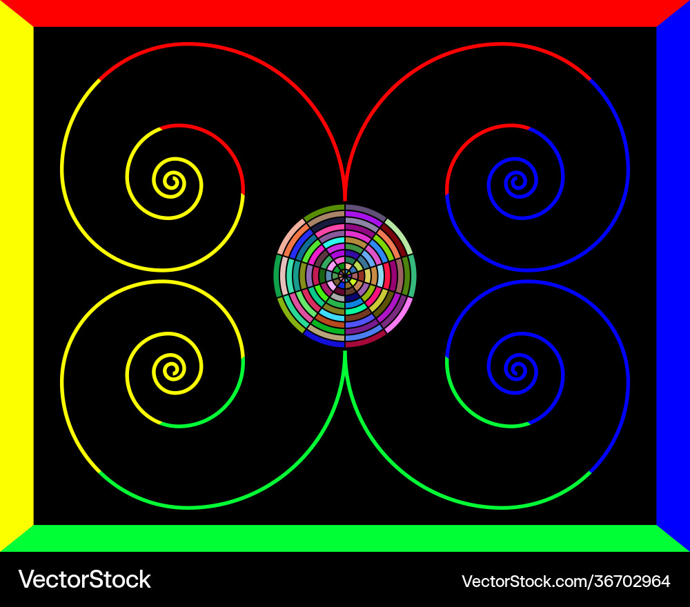 Background abstraction with figures Vector Image