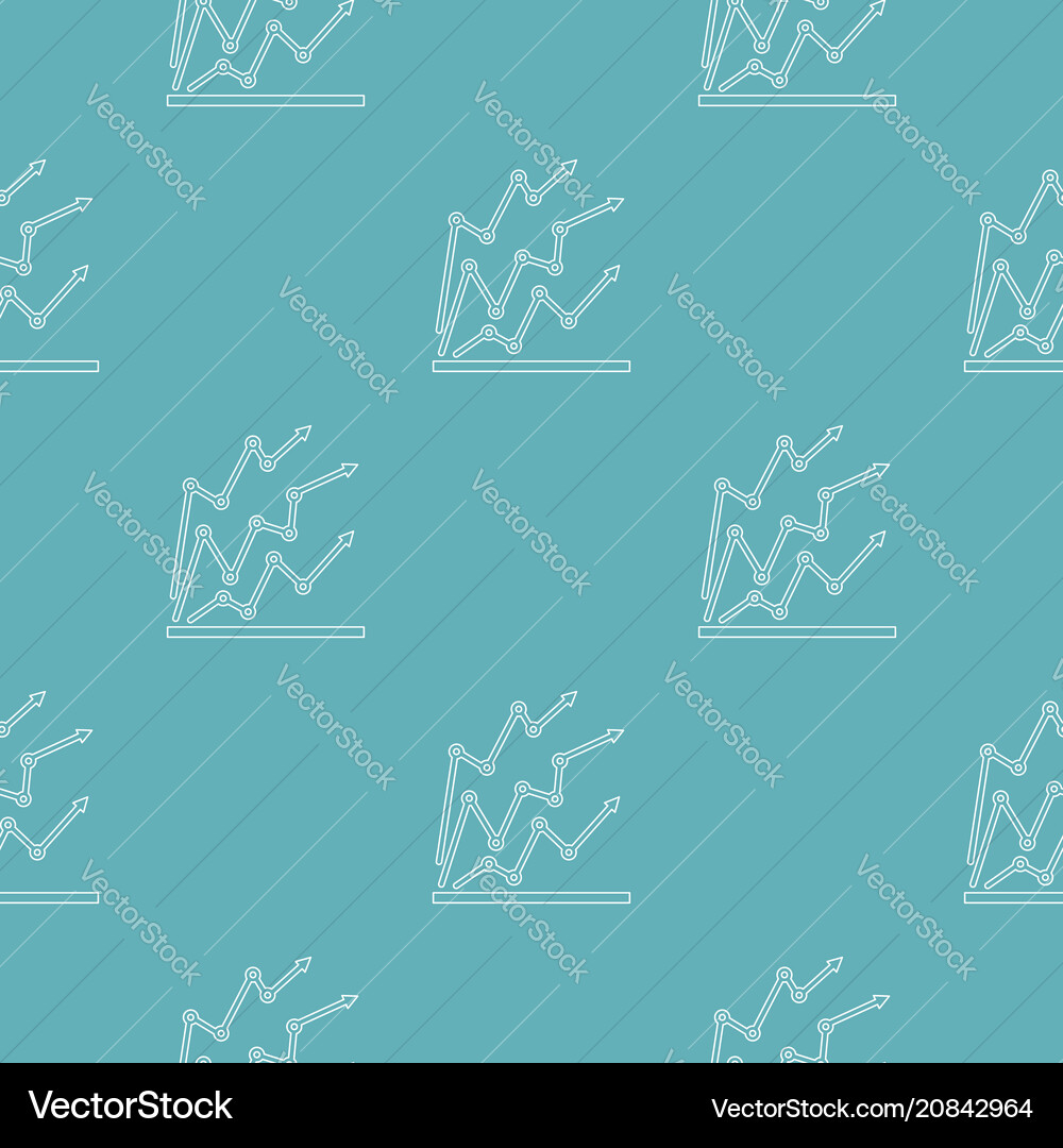 Chart pattern seamless Chart pattern seamless vector image