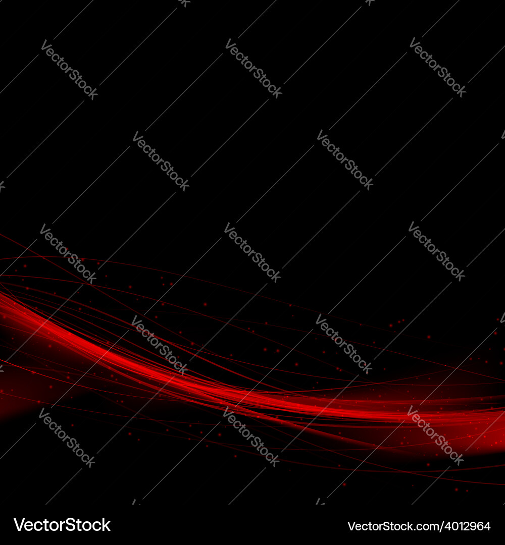 Red Speed Swoosh Abstract Background vector image