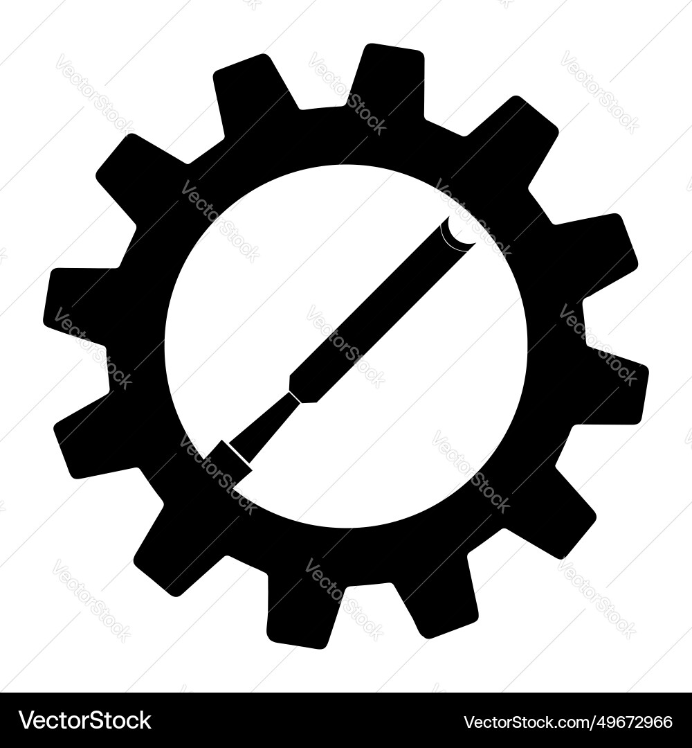 Einfaches Meißel-Symbol im Gang für App oder Web Einfaches Meißel-Symbol im Gang für App oder Web vektorbild