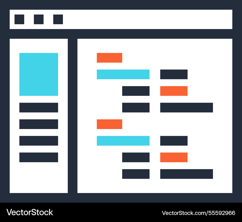 Programmplanung Programmplanung vektorbild