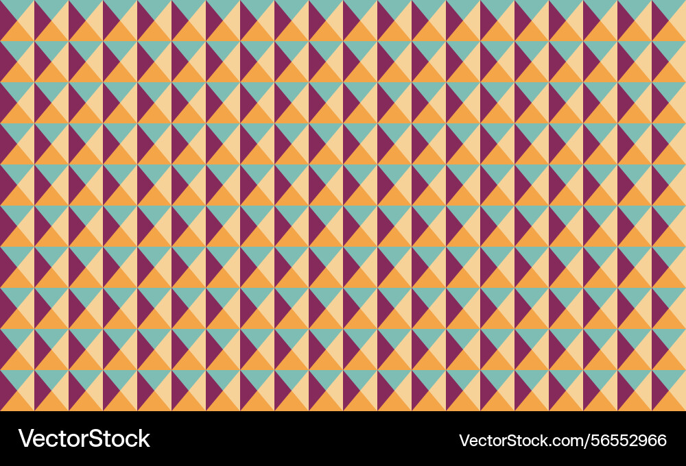 Retro geometric pattern featuring a seamless Retro geometric pattern featuring a seamless vector image