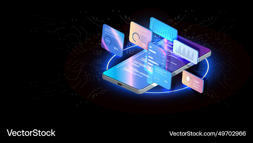 Web Web vector image