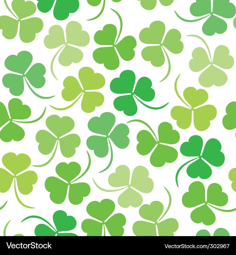 Clover background Vector Image