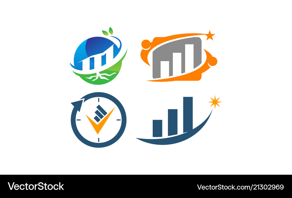 Business Erfolg Service Set Business Erfolg Service Set vektorbild