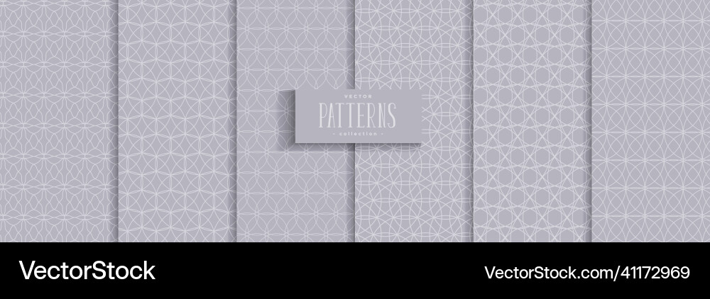 Circle lines pattern overlapping gray background Circle lines pattern overlapping gray background vector image