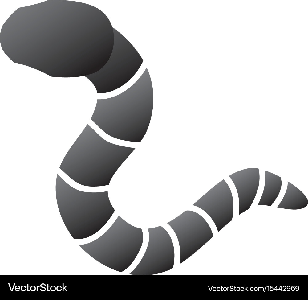 Isolated hacker virus worm vector image