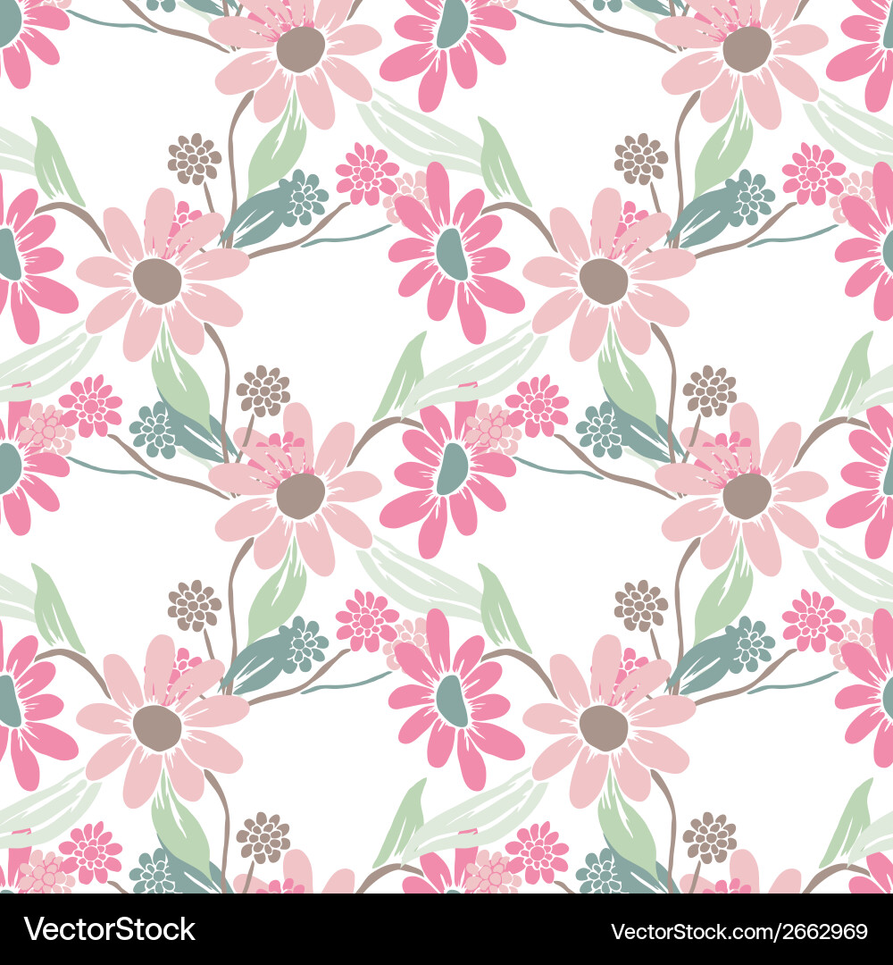 Seamless pattern vector image