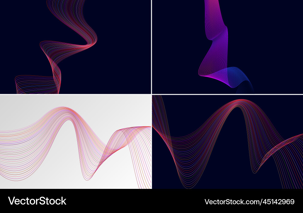 Use this pack of backgrounds to add a touch Use this pack of backgrounds to add a touch vector image