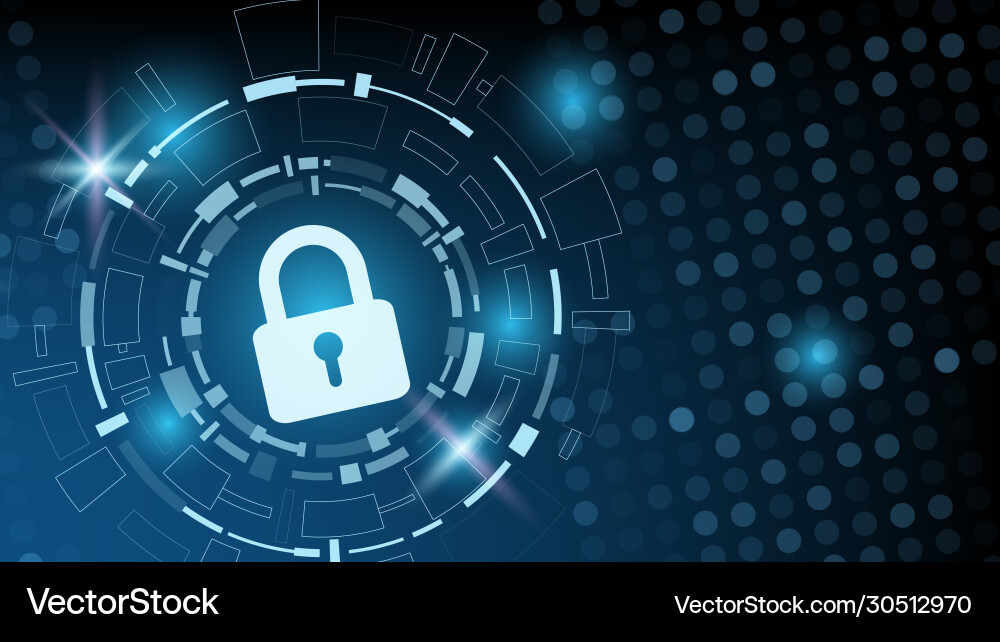 Cyber-Technologie-Sicherheitsnetzwerk-Schutz Cyber-Technologie-Sicherheitsnetzwerk-Schutz vektorbild