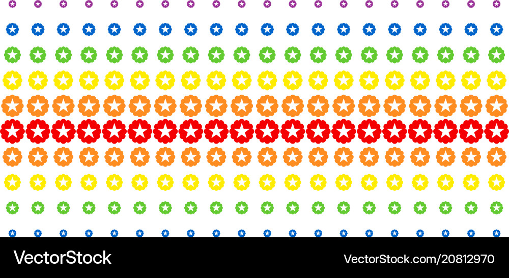 Qualitätsform Rasterspektrum-Array Qualitätsform Rasterspektrum-Array vektorbild