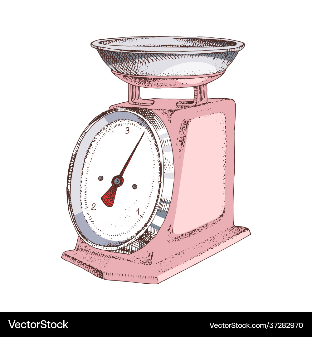 Pink kitchen scales hot sale