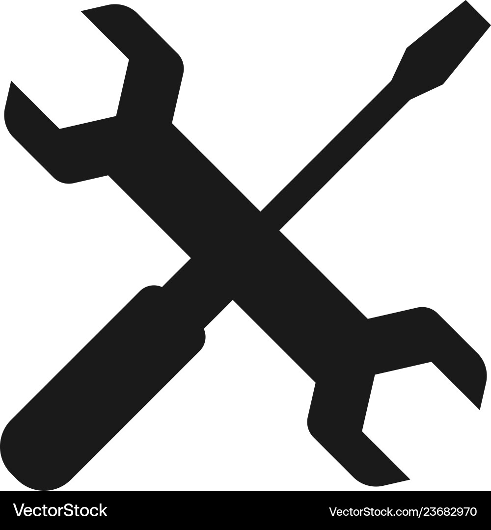 Tools icon graphic design template Tools icon graphic design template Vector Image