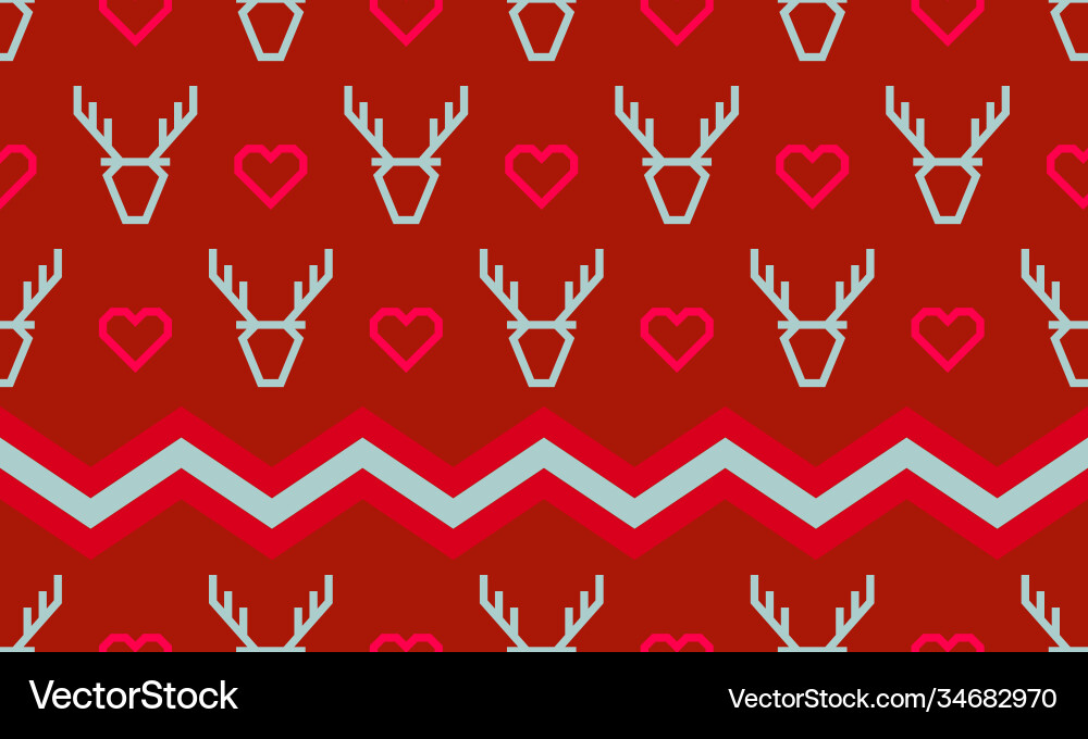 Weihnachten Muster Hintergrund nahtlose Hirsch Weihnachten Muster Hintergrund nahtlose Hirsch vektorbild