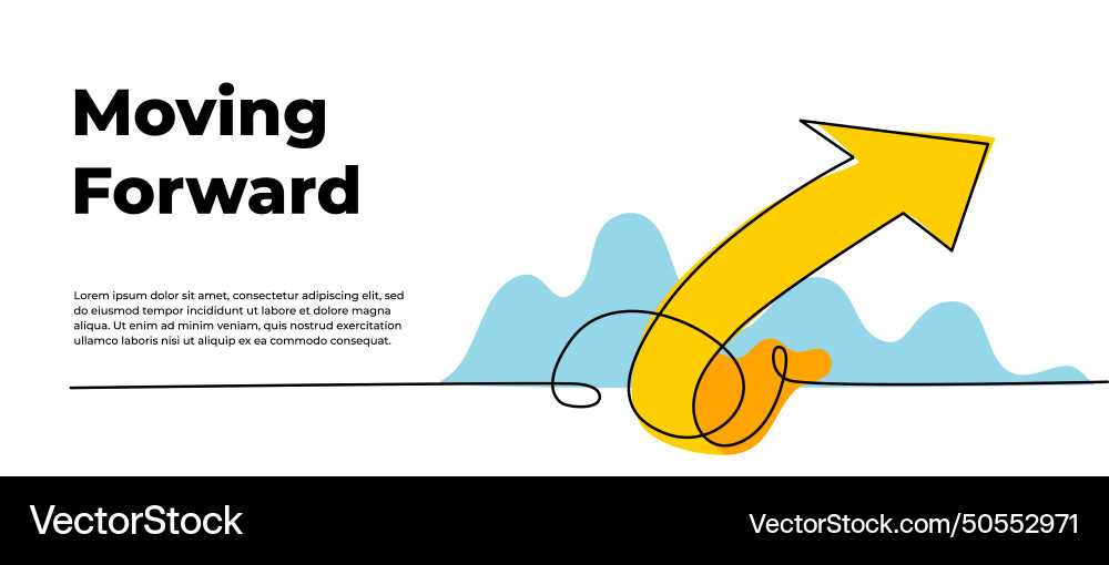 Continuous line design of arrow pointing up one Continuous line design of arrow pointing up one vector image