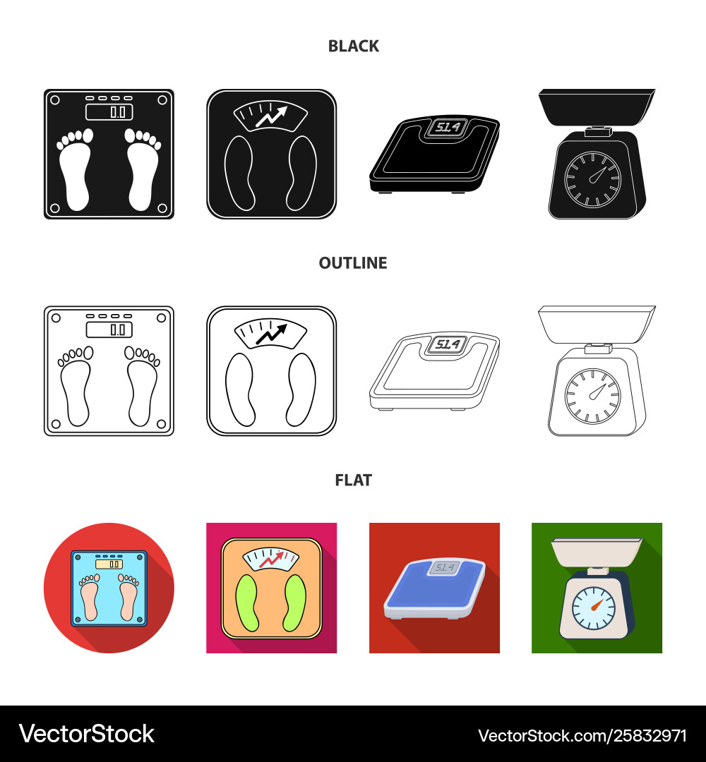 Isolated object weight and lab symbol Vector Image