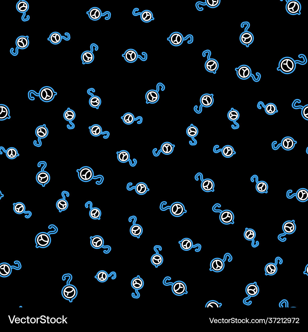 Line spring scale icon isolated seamless pattern Line spring scale icon isolated seamless pattern vector image