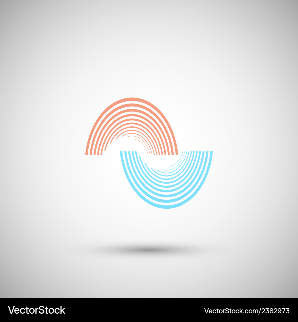 Elements of a simple design vector image