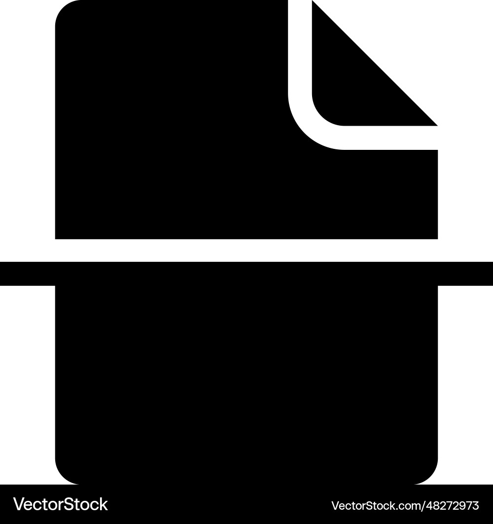 File scan icon vector image