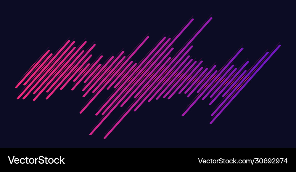 Abstract background with gradient lines design vector image