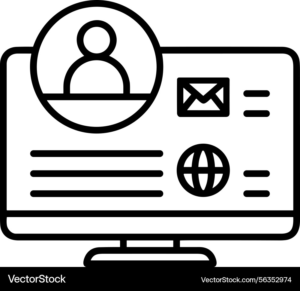 Computer icon symbol image Computer icon symbol image vector image