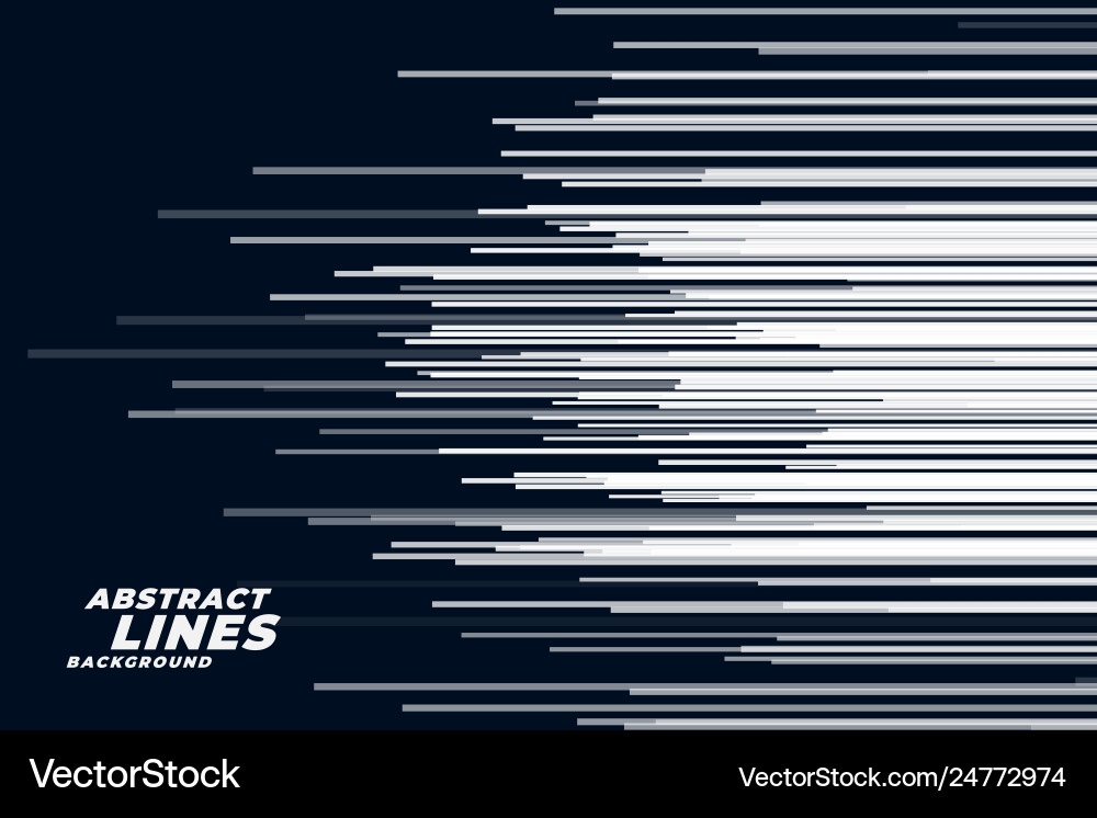 Dynamic Speed Lines Background vector image