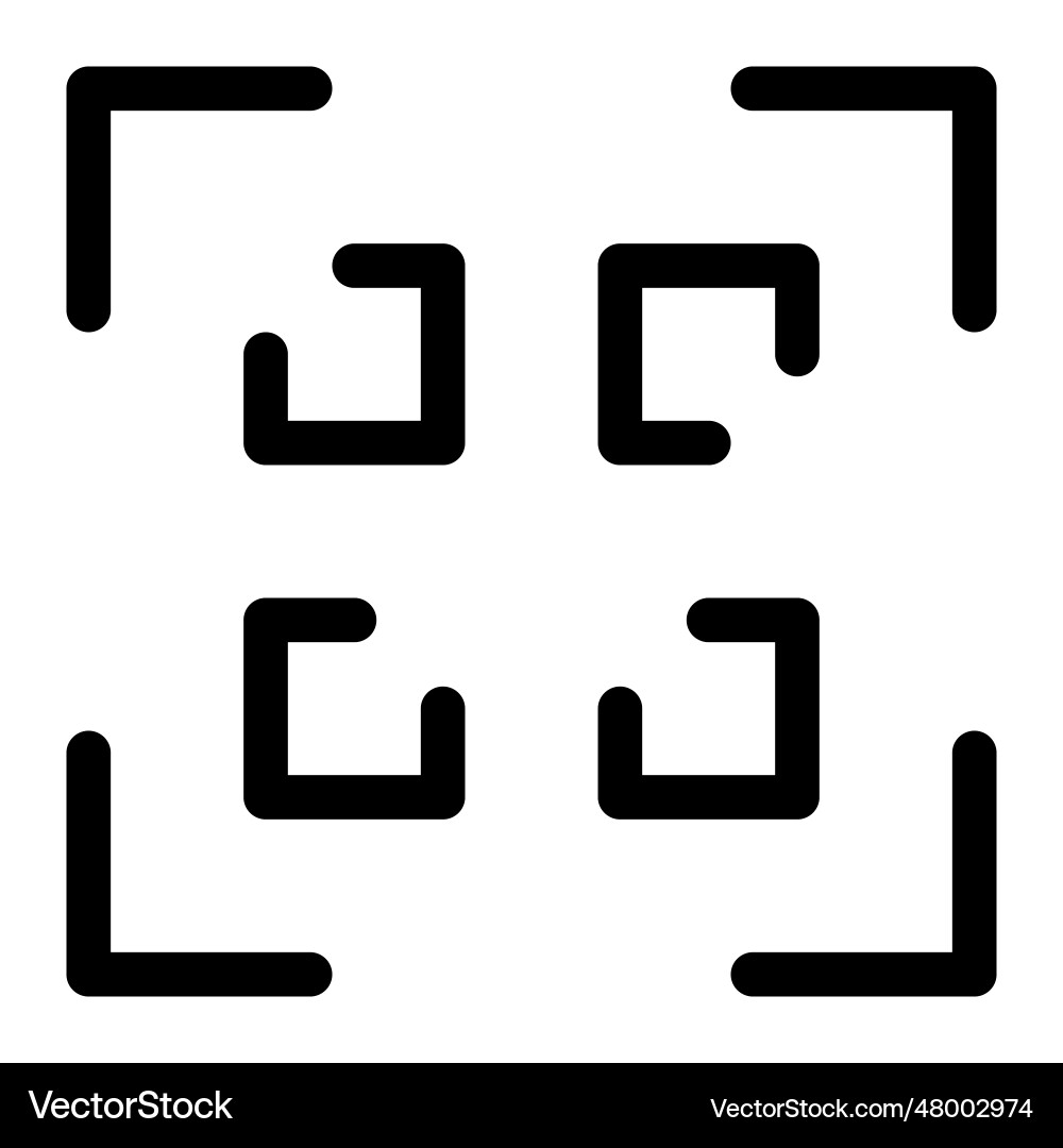 Set of information infused via qr code Vector Image