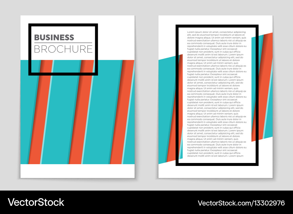 Abstract layout background set for art vector image
