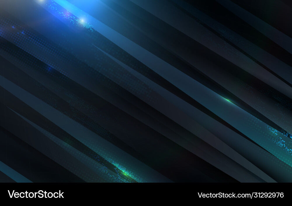 Abstract Tech Lines - High-Tech Background vector image