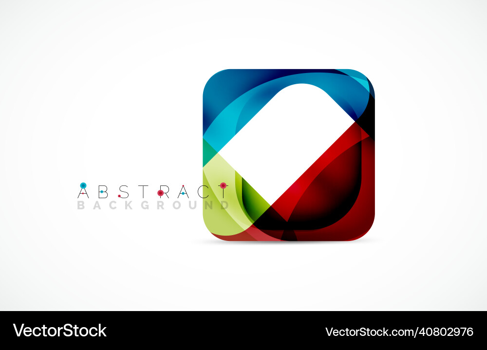 Minimal background abstract square shape Minimal background abstract square shape Vector Image