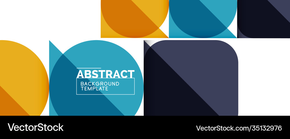 Simple circles and triangles abstract background Simple circles and triangles abstract background Vector Image