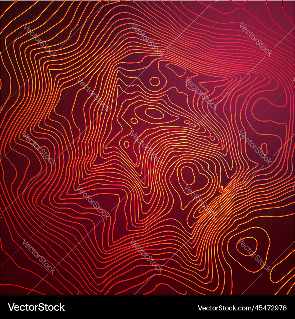 Topographic map colorful abstract background Topographic map colorful abstract background vector image
