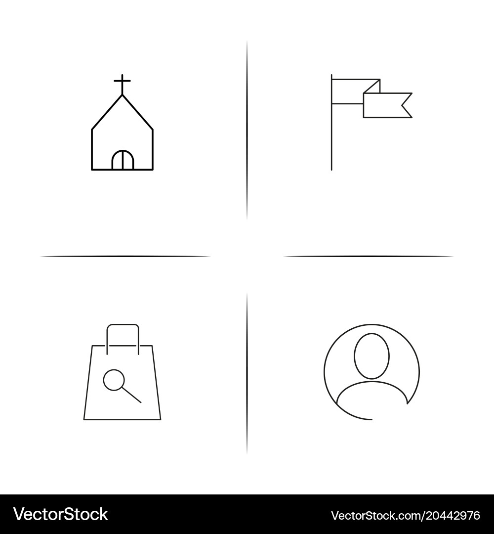 Web und Text einfache lineare Icon setsimple Umriss vektorbild