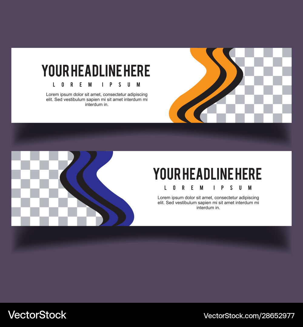 Abstract background for banner web vector image