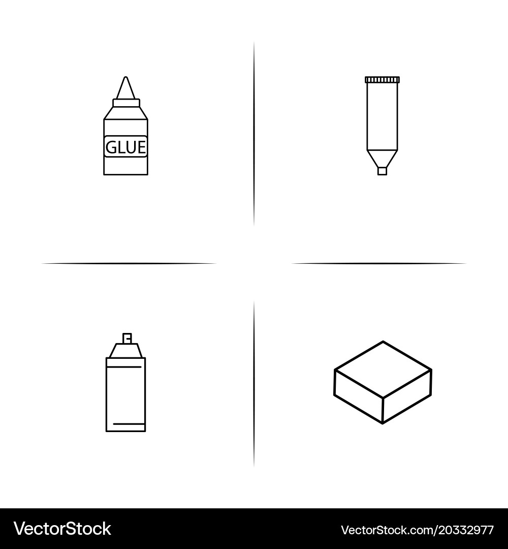 Creative process and design simple linear icon vector image