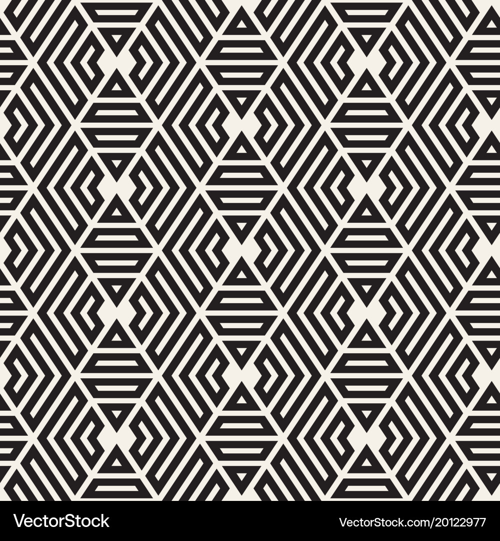 Modern Geometric Hexagonal Pattern Vector Image