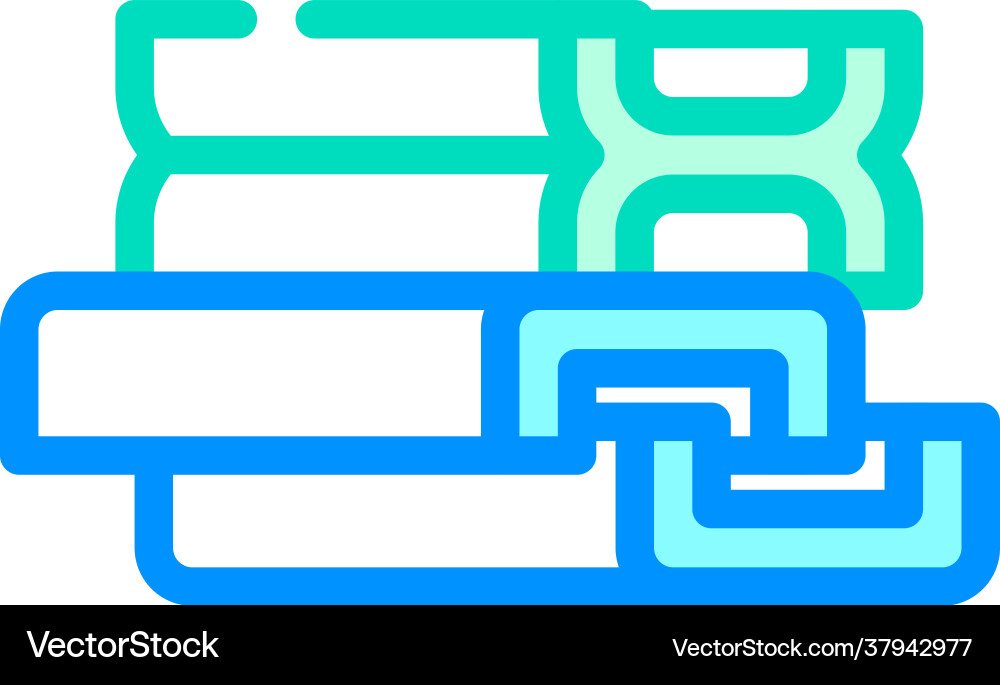 Support structures beams and channels building Vector Image