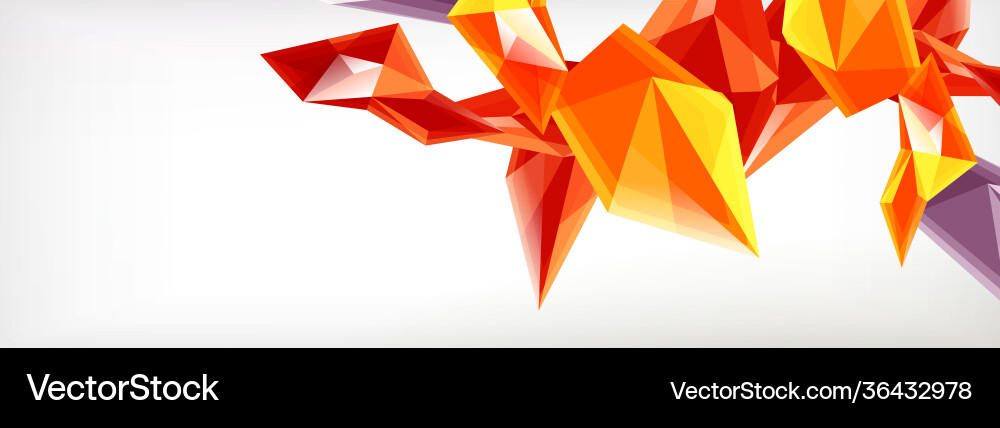 3d triangles and pyramids abstract 3d triangles and pyramids abstract vector image