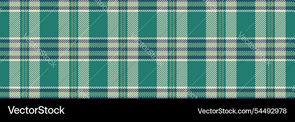 Rag seamless check pattern blanket texture tartan vector image