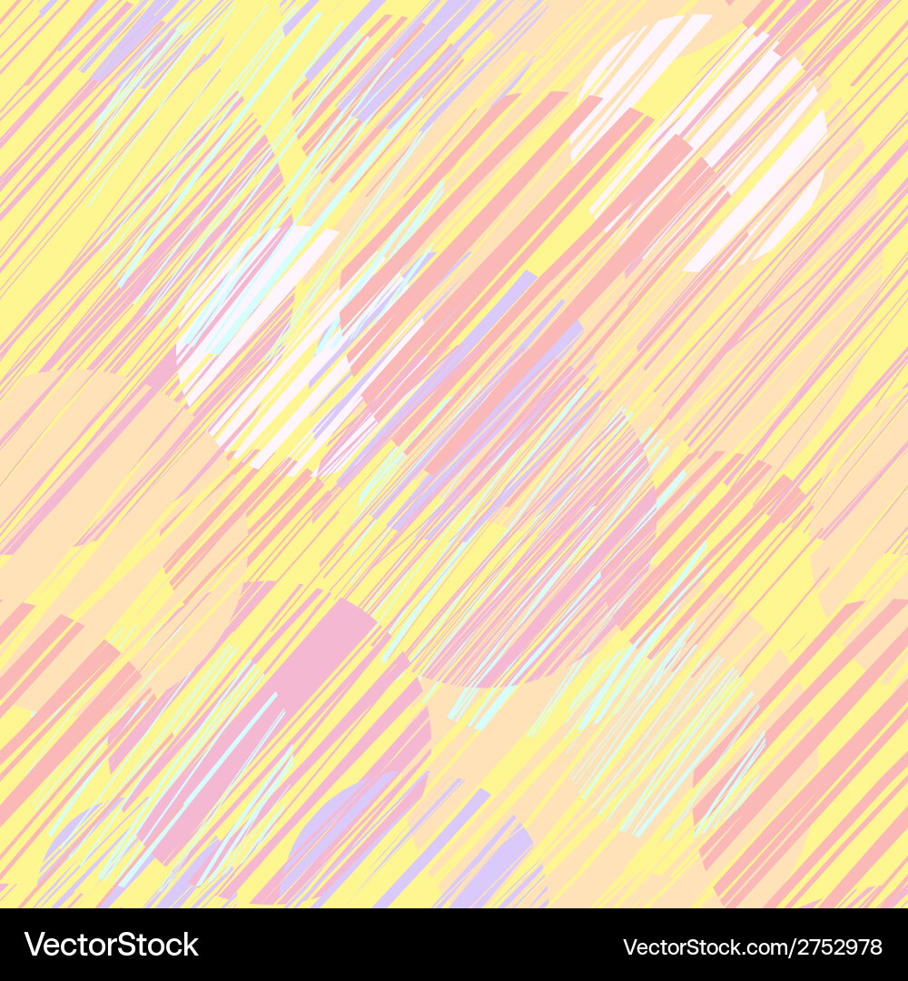 Seamless pattern with circle elements vector image