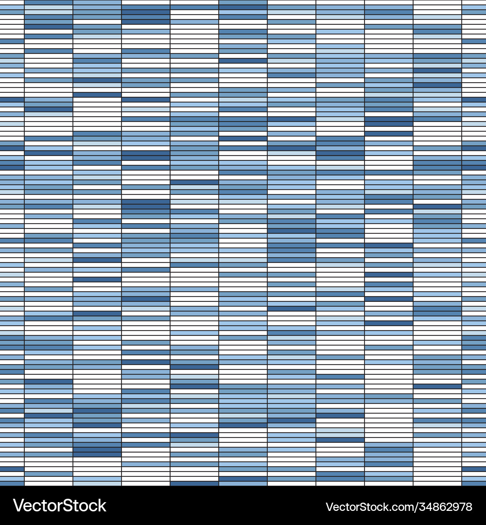 Seamless pattern with horizontal colored lines vector image
