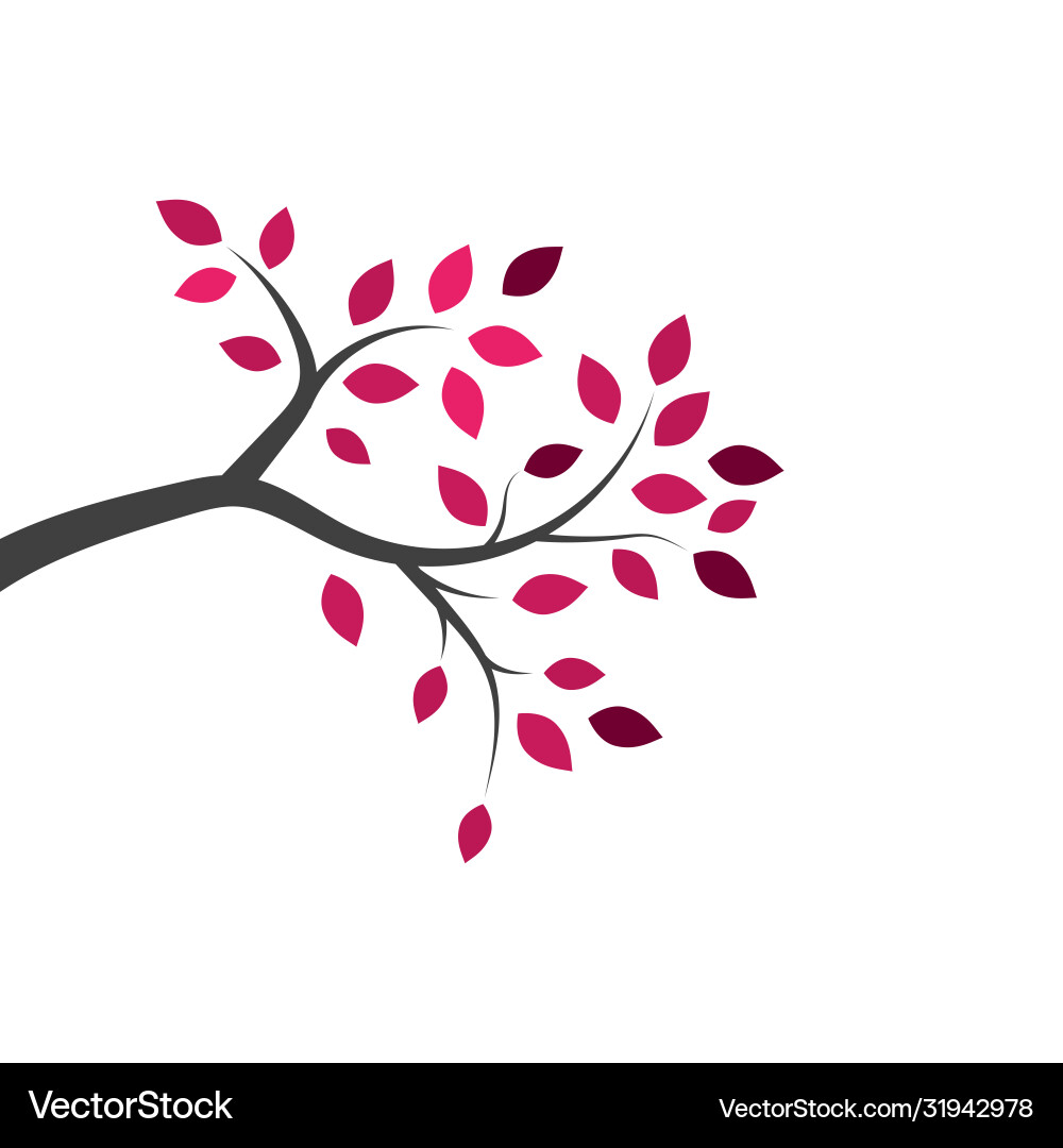 Tree branch design Tree branch design vector image