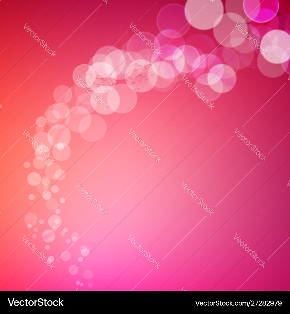 Abstract bokeh sparkles swirl on blurred Abstract bokeh sparkles swirl on blurred vector image