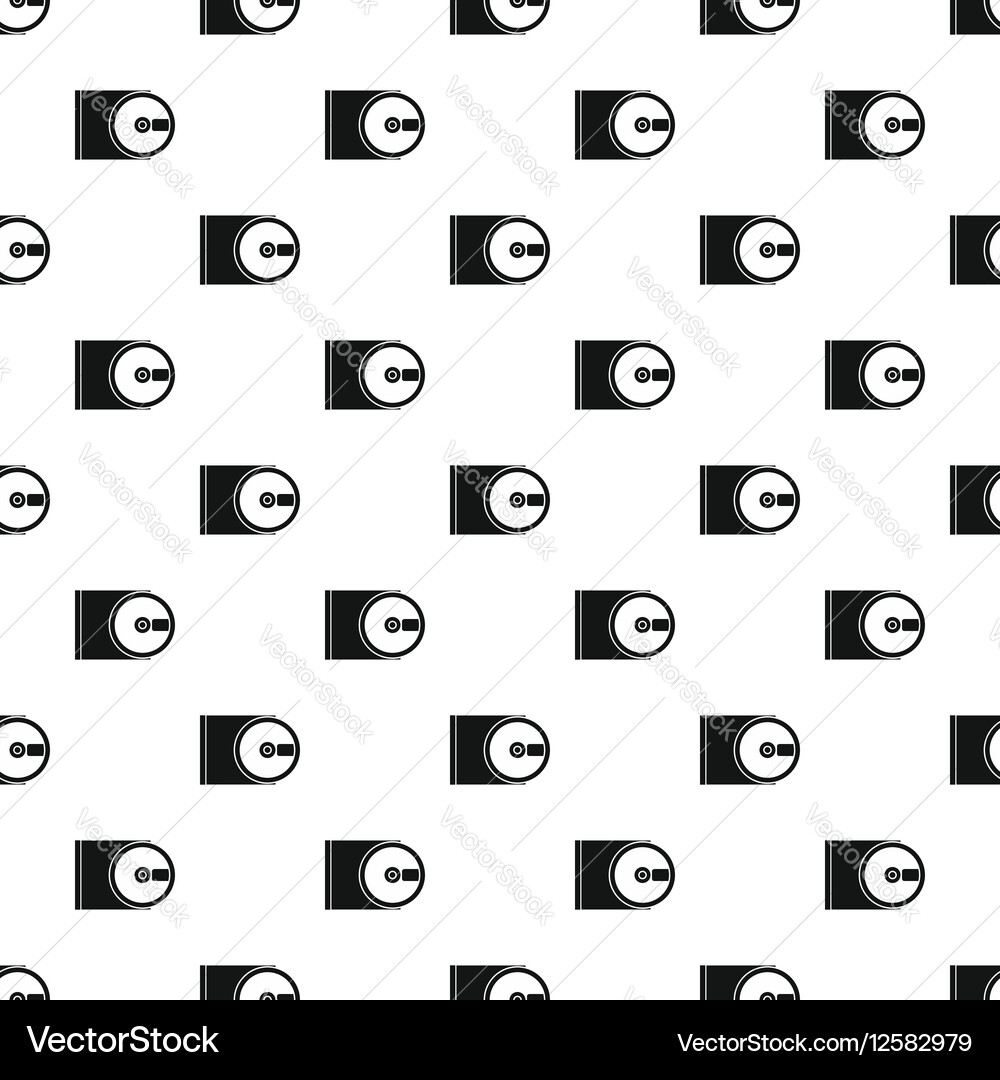 Cd pattern simple style vector image