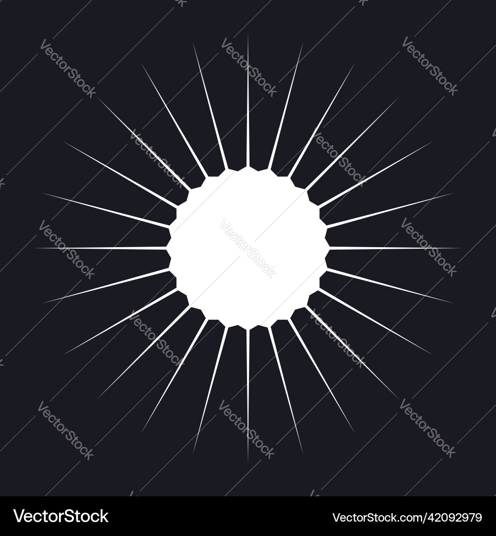 Geometric abstract circle element design Geometric abstract circle element design vector image