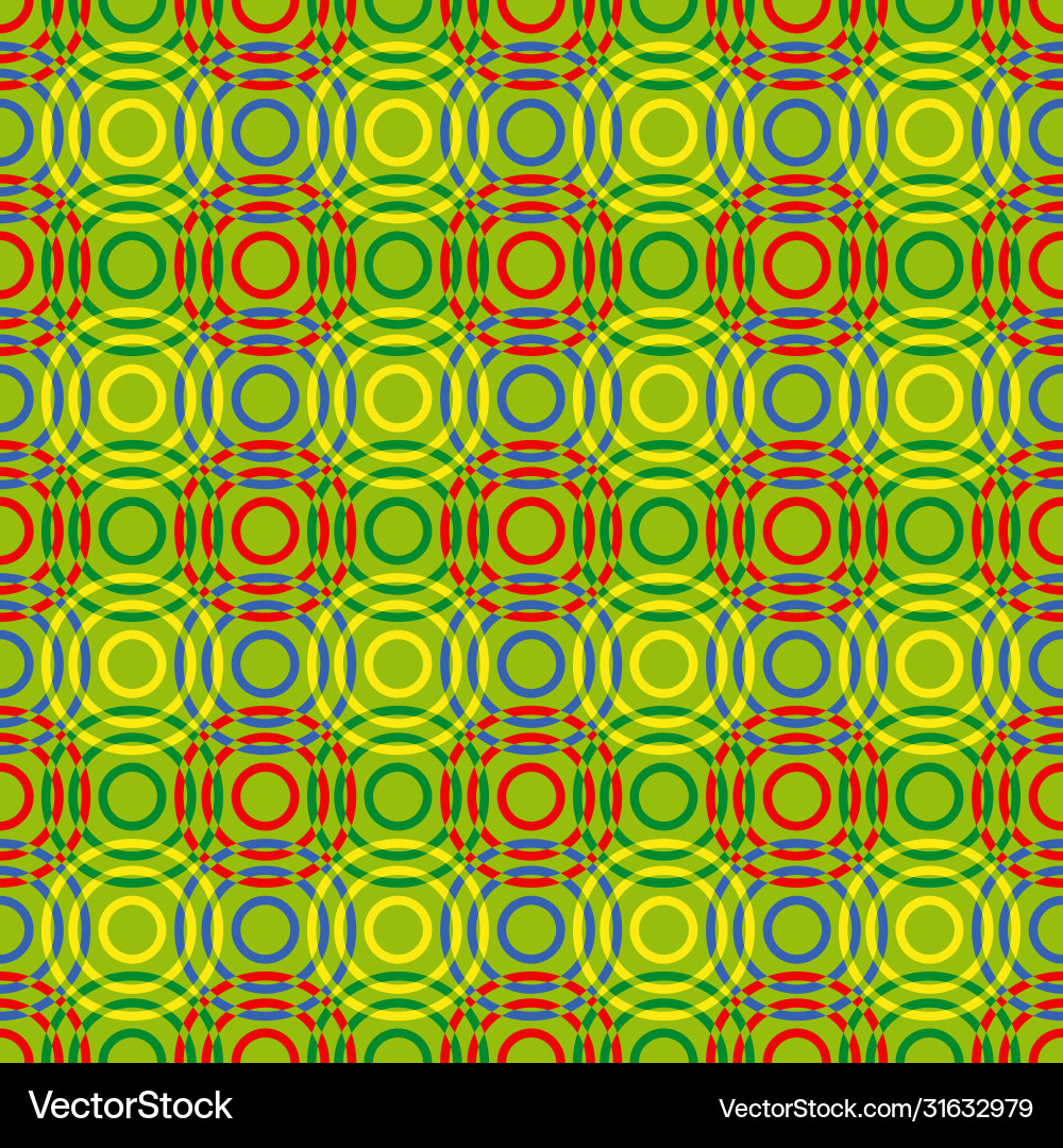 Seamless pattern with multicolour circles Seamless pattern with multicolour circles vector image