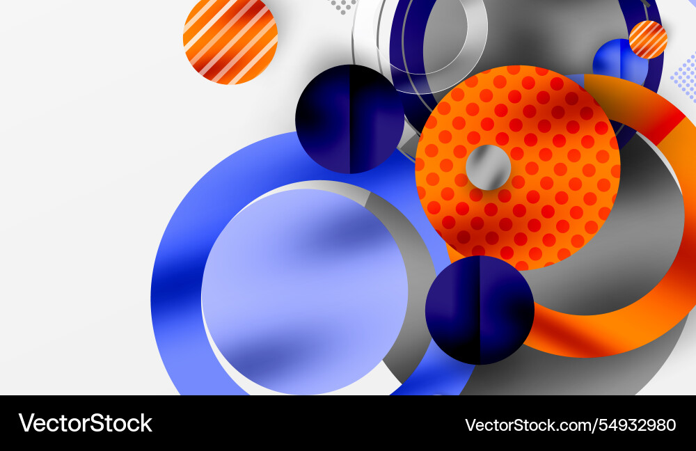 Abstract geometric background with overlapping Abstract geometric background with overlapping Vector Image