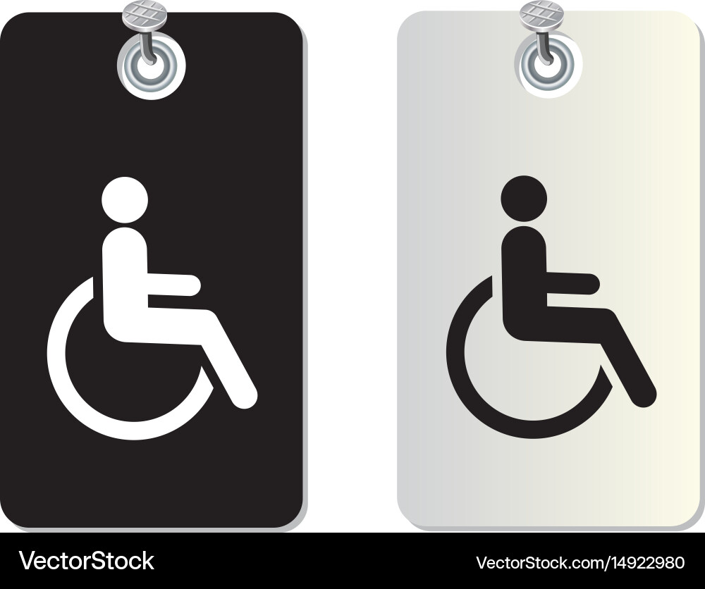 Accessibility Symbol Set Vector Image